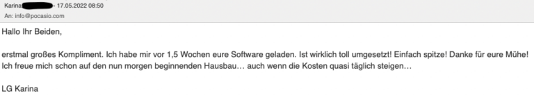 Feedback Karina